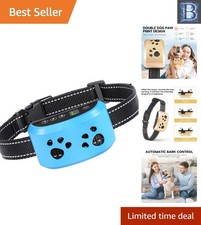 Ultimate Smart Anti Barking Collar for All Breeds - Rechargeable Adjustable