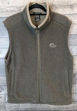 Lowe Alpine Gilet Vest Bodywarmer Polartec Womens Size S Aleutian Oat Outdoor