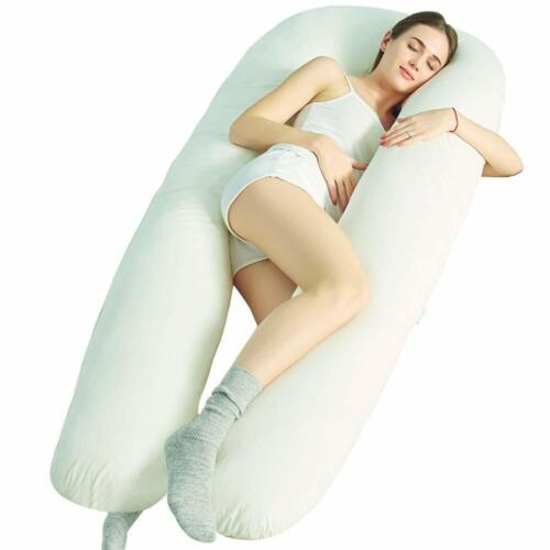 9ft Comfort U Pillow - Full Total Body Pregnancy Maternity Support - 第 1/6 張圖片