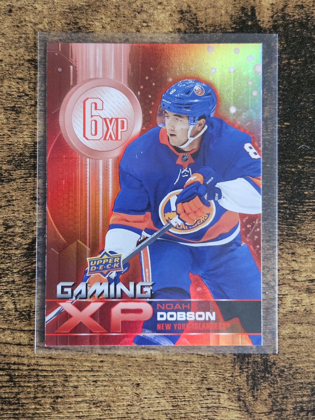 24-25 UD Series 1 Hockey 6XP Gaming XP GXP-21 Noah Dobson Islanders