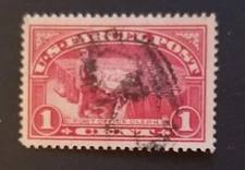 VF/XF US Scott Q1 1c Parcel Post Used Stamp z9153