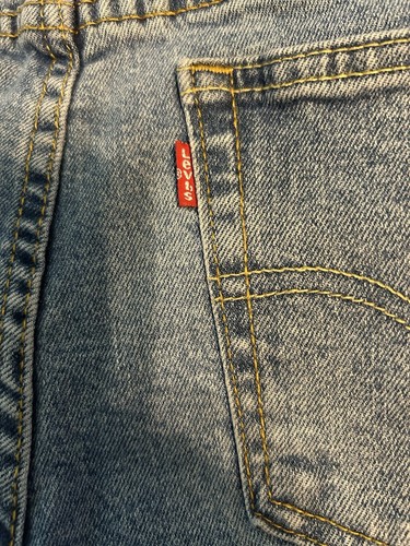 Levis 502 jeans Boys Sz. 18 Reg 29x29 distressed Camouflage repair patch EUC - Picture 19 of 21
