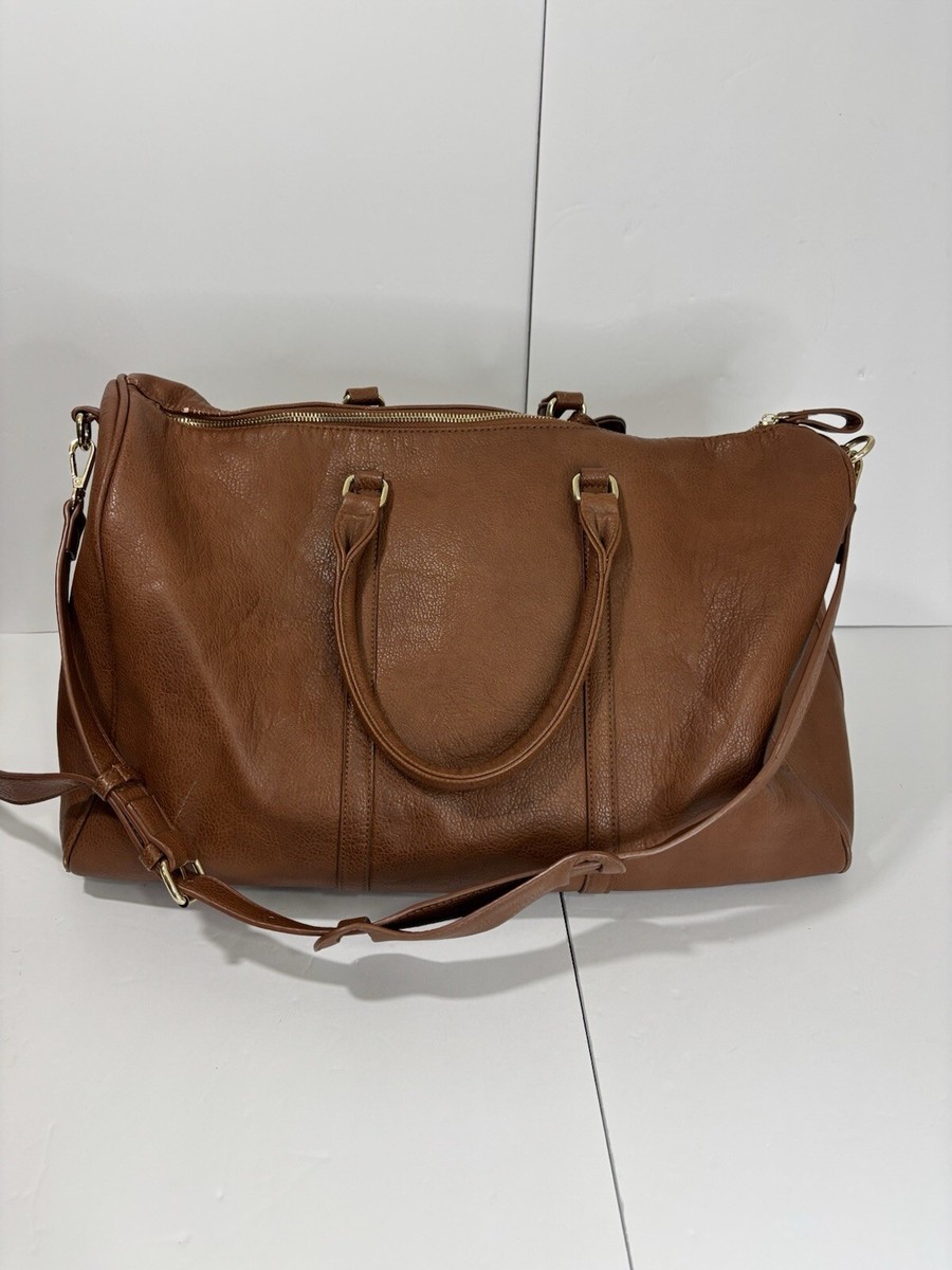 Hobo Bag Sole Society Leopard Bag Brown Sole Society Lacie Duffel