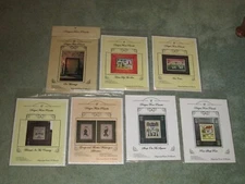 NEW DESIGNS FROM PAMELA CROSS STITCH CHART PACK YOU CHOOSE: SAMPLERS, PLUS