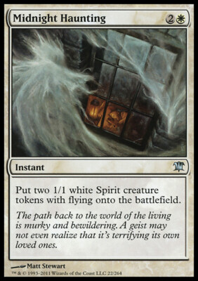 Magic the Gathering MTG Midnight Haunting (22) Innistrad   LP