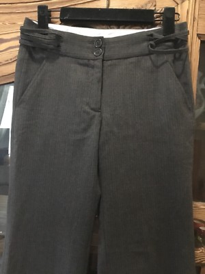 Pantalon Femme Comptoir Des Cotonniers Taille 36 - 60% Laine, Gris, Occasion Très Bon état