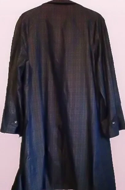 Gabardina-abrigo impermeable a cuadros XL de colección años 50 Film Noir/Chandler Look para hombre a medida Foto 4 de 4