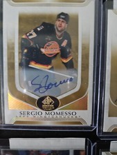 Sergio Momesso 2020-21 Sp Signature Legends Edition Gold Spectrum Canucks
