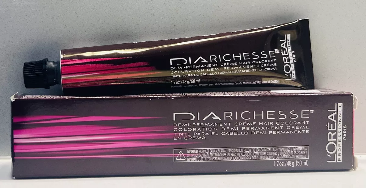 L'oreal Professional Dia Richesse 1.00/1NN Demi Perm Creme Color