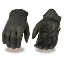 Men's MG7510 Cruiser Motorcycle Driving Glove w/ Side Stretch & Gel Palm