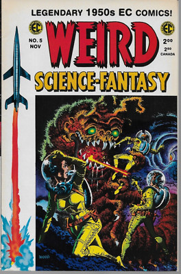 (1993) WEIRD SCIENCE-FANTASY #4 -''Flying Saucer Report''- 8.0 Very Fine Condition