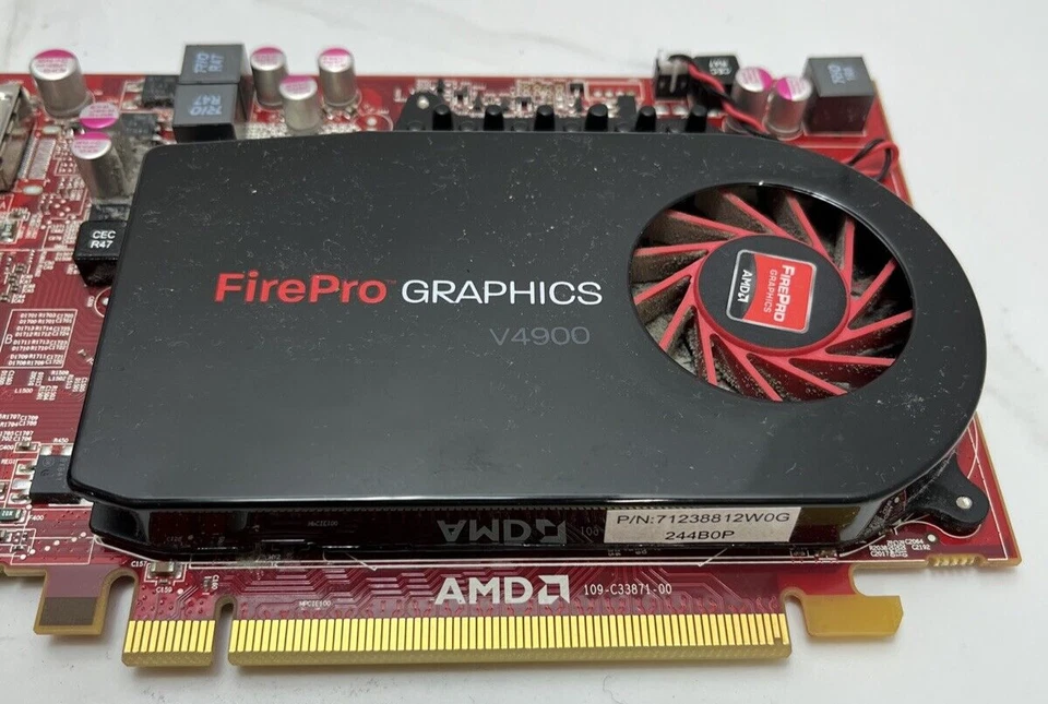 AMD ATI FirePro V4900 1GB Graphics Card Ref:1511 - Image 3 of 4