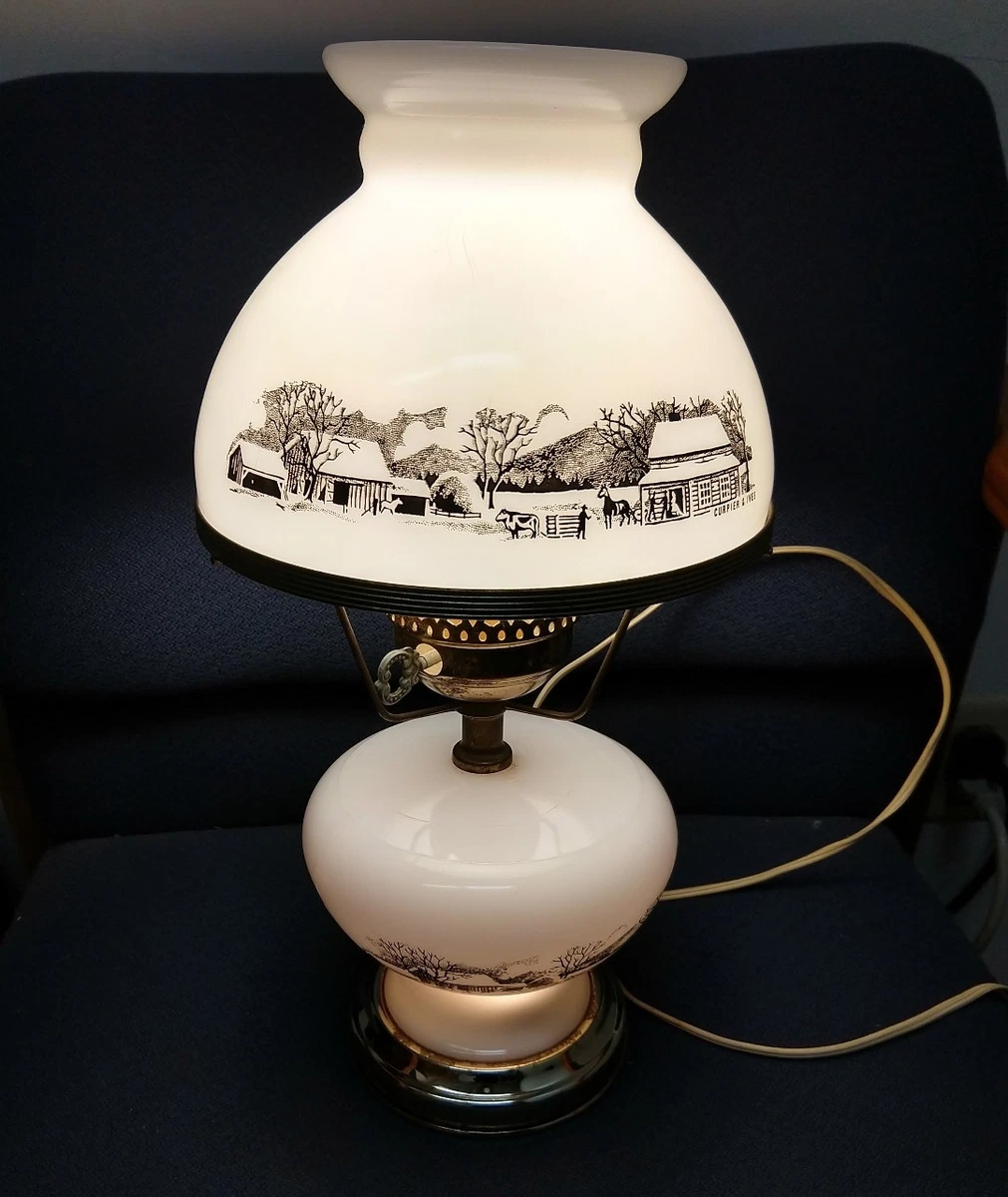 Currier and on sale ives lamp