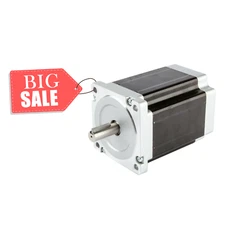 (Promote)Wantai Stepper Motor Nema34,10.5Nm(1487oz.in) 6A, 86x126mm φ14mm shaft