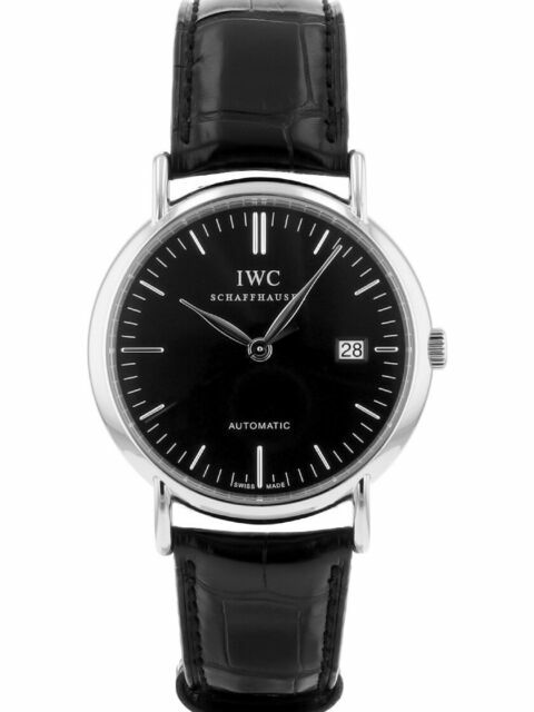 IWC Portofino Men's Black Watch - IW356305 for sale online | eBay