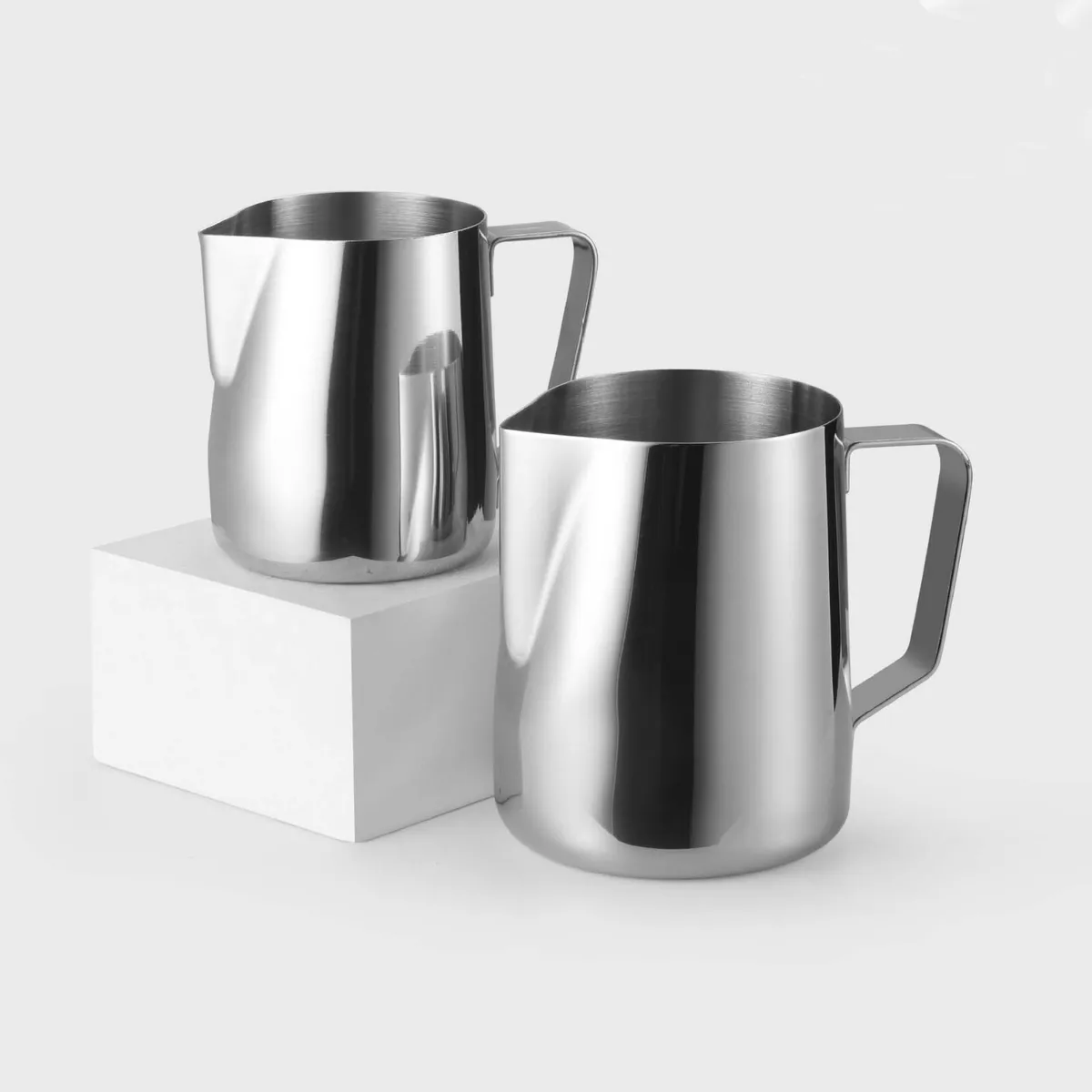 350ml Coffee Milk Frothing Creamer Mug SUS304 Stainless Steel Cup