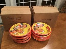 1978 Popeye & Friends King Features Syndicate Paper Bowls New Old Stock Set Of 8