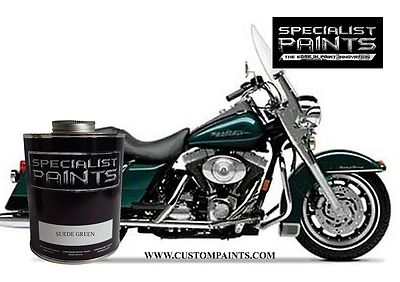 QUART OF HARLEY DAVIDSON - SUEDE GREEN Paint. MOTORCYCLE, AUTOMOTIVE, HOK