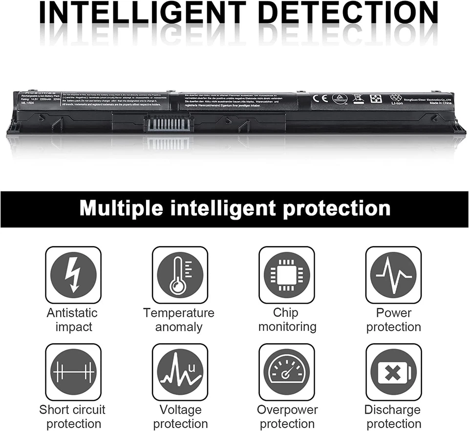 VI04 Battery for HP 756743-001 756744-001 756745-001 756478-421 V104 Notebook - Image 3 of 4