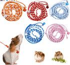 Hamster Harness 5 Pieces Adjustable Small Animal Bell Harness Rope Harness for L