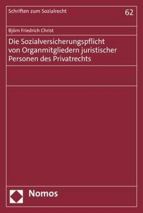 Die Sozialversicherungspflicht Von Organmitgliedern Juristischer