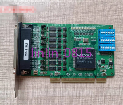 1Pcs Used MOXA CP-118U 8-port RS232/422/485 PCI