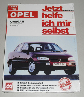 Repair Manual Opel Omega B Four-Cylinder 2.0 Litre, From Year 1994