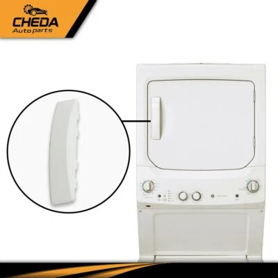 CHEDA 1Pc Solid Door Handle Fit For GE Dryer WE01X30378 WE1M1068 PS1177202 White New
