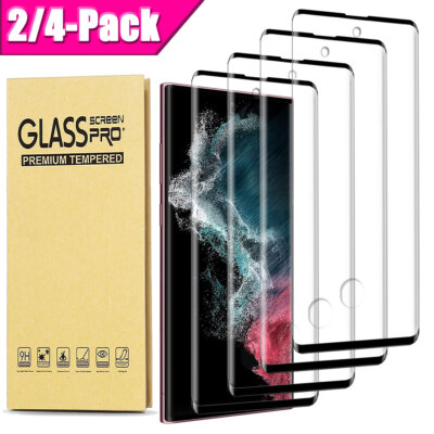 Samsung Galaxy S21 S22 S23 S24 S25 Note20 Tempered Glass Full Screen Protector