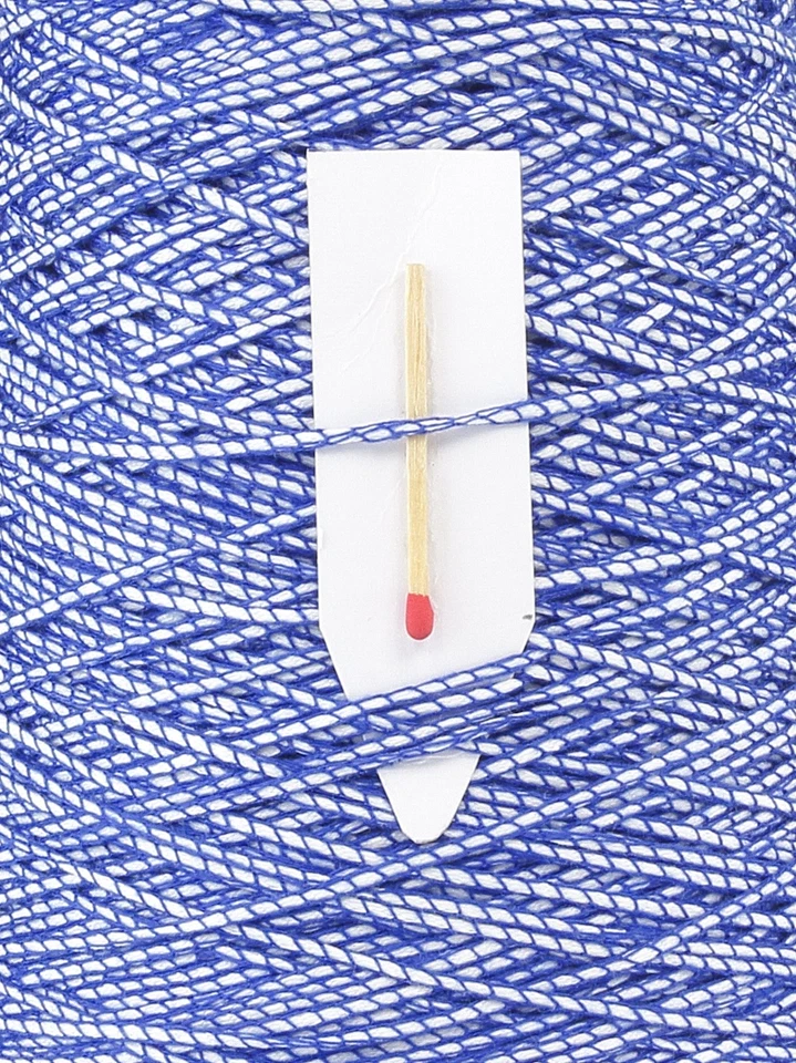 34,50 €/kg Konengarn * Effekt Bändchen * 70% Baumwolle * Cage * Royal * Nm 2,3 - Bild 3 von 4