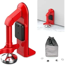 Upgraded Portable Door Stop Alarm with Strong Grip to The Floor, Non-Slip Door S