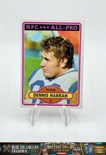 1980 Topps Dennis Harrah Rookie #60 Los Angeles Rams Nice Vintage