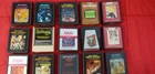 Atari 2600 Lot 4 of 5. 15 games. Radar Lock, Spiderman, Raiders Lost Ark TESTED