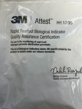 3M ATTEST 1295 Readout Indicator 30 Total ( 6 packs of 5 each) Exp 02/18/2027