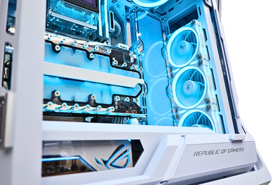 ASUS HYPERION NEON FURY WATERCOOLED WHITE ASTRAL RTX 5090 AMD