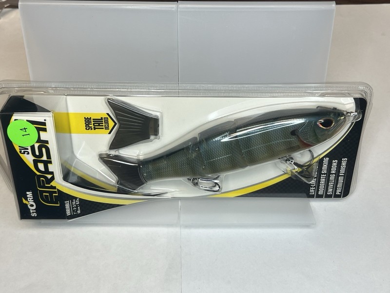Storm Arashi Swimmer 7" Jointed Glide-Bluegill 2-3/16oz Sinking