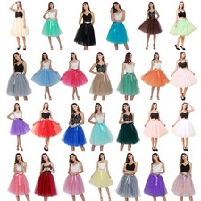 Women s Layered Pleated Tulle Skirt Dance Tutu Skirt Skirt with Belt