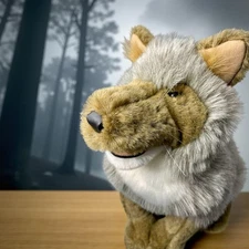 Folkmanis Coyote Desert Animal Full Body Hand Puppet Realistic Plush Stuffed 14”