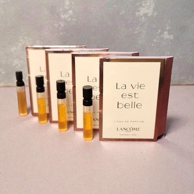 Lot of 4 Lancome La Vie Est Belle L'eau de Parfum Spray 0.04 oz/1.2 ml Each