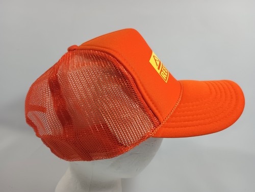 Reef Beach Freely Orange Trucker Snapback Rope Mesh Hat Otto FAST Shipping - Picture 7 of 11