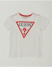 GUESS Mädchen Grafik T-Shirt Oberteil 7-8 Ja...