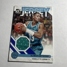 2020-21 Panini Donruss - Jersey Series Alonzo Mourning #JS-AMG (MEM)