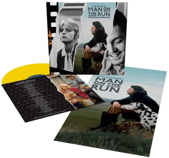 限定カラーレコード Paul McCartney MAN ON THE RUN Paul McCartney & Wings - Man on the Run New York Taxi Yellow Vinyl