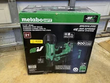 Metabo Hpt 18V Multivolt Cordless 21 3-1/2'' Plastic Strip Framing Nailer