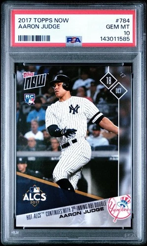 2017 Topps Now Aaron Judge Rookie #784 PSA 10