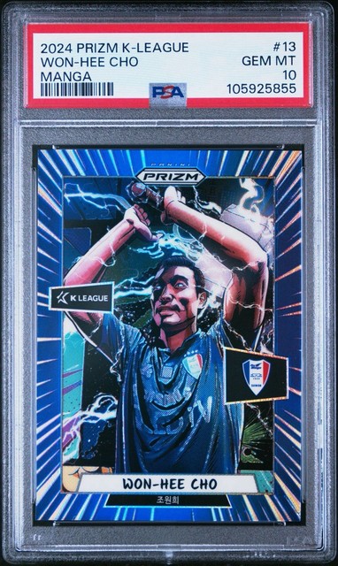 2024 Panini Prizm K-League #13 WON-HEE CHO Manga PSA 10 GEM MINT