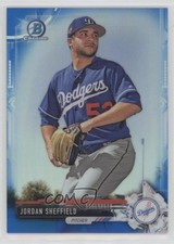 2017 Bowman Draft Chrome Blue Refractor 117/150 Jordan Sheffield #BDC-134 5y3