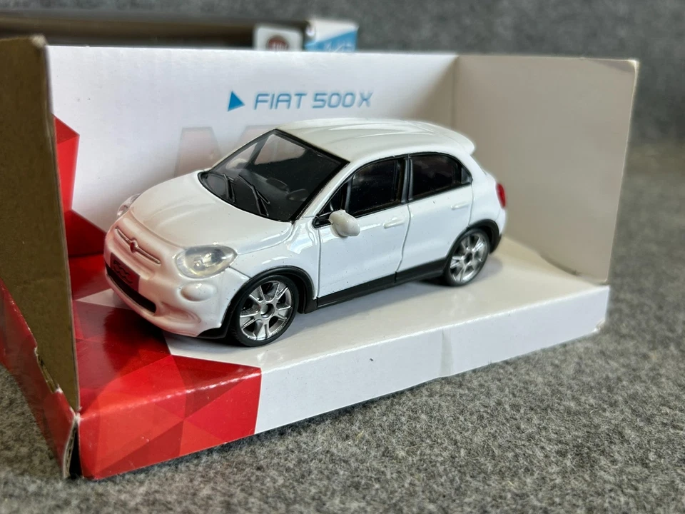 FIAT 500 X Fiat Nuova 500x BIANCO 1/43 MONDO MOTORS ITALIAN STYLE Sport Abarth - Immagine 4 di 4