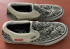 Used Vans x Hockey Skate Slip-On Snake Skin Andrew Allen