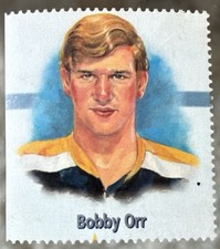 2000 BOBBY ORR PHOTO STAMP FROM THE 50th NHL ALL-STAR GAME STAMP COLLECTION